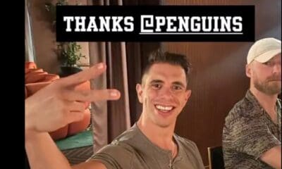 Brad Marchand trolls the Pittsburgh Penguins over Evan Rodrigues