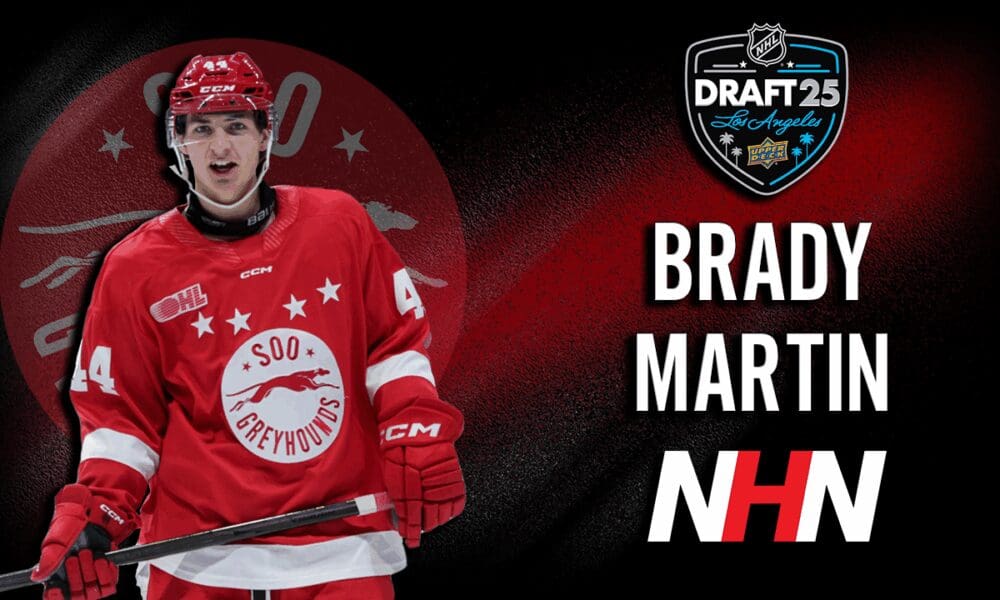 NHL Draft, Pittsburgh Penguins potential pick, Brady Martin