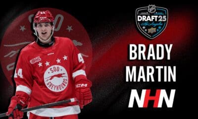 NHL Draft, Pittsburgh Penguins potential pick, Brady Martin