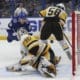 When will the NHL return? Pittsburgh Penguins Kris Letang, Matt Murray