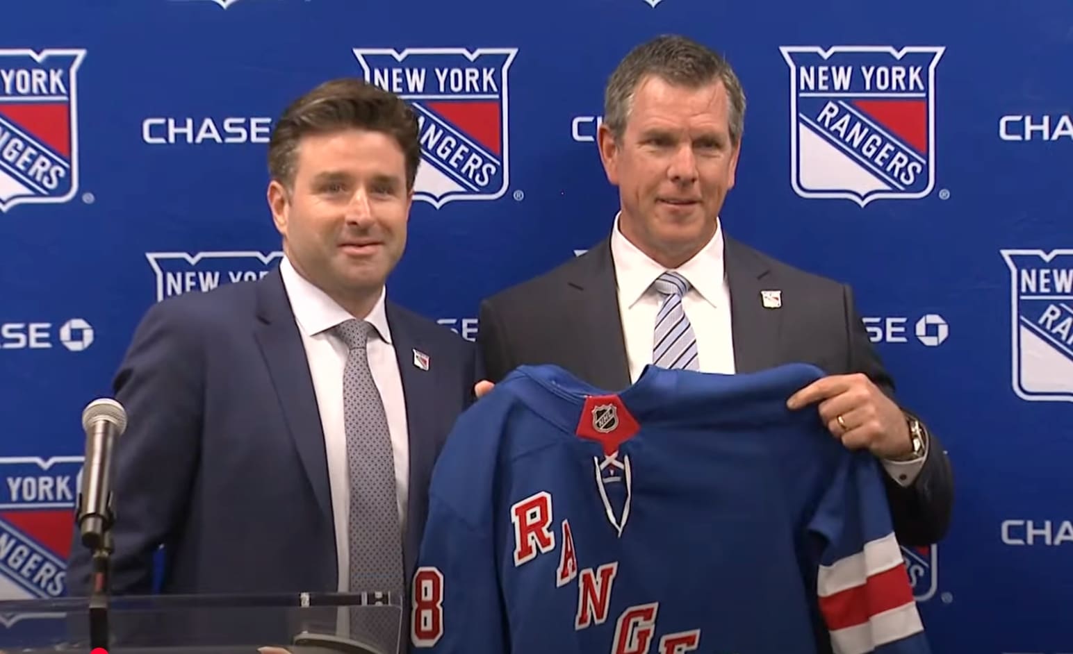 Chris Drury (left), Mike Sullivan (right), New York Rangers new head coach. NHL, Pittsburgh Penguins news