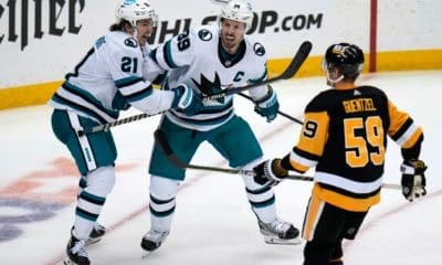 NHL trade, Pittsburgh Penguins, Logan Couture, Sharks