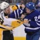 Pittsburgh Penguins Kasperi Kapanen fights Jared McCann