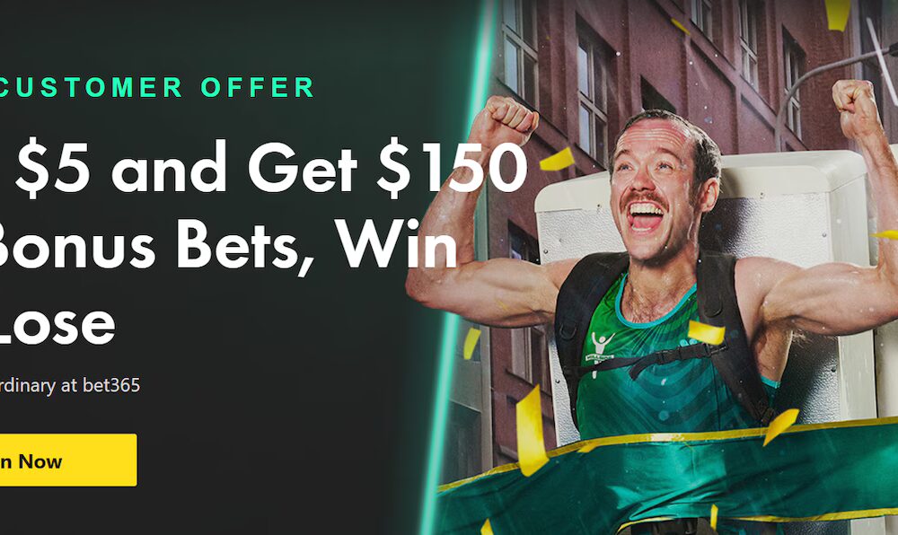 Bet365 Bonus Code: Bet $5, Get $150 in Bonus Bets Win or Lose!