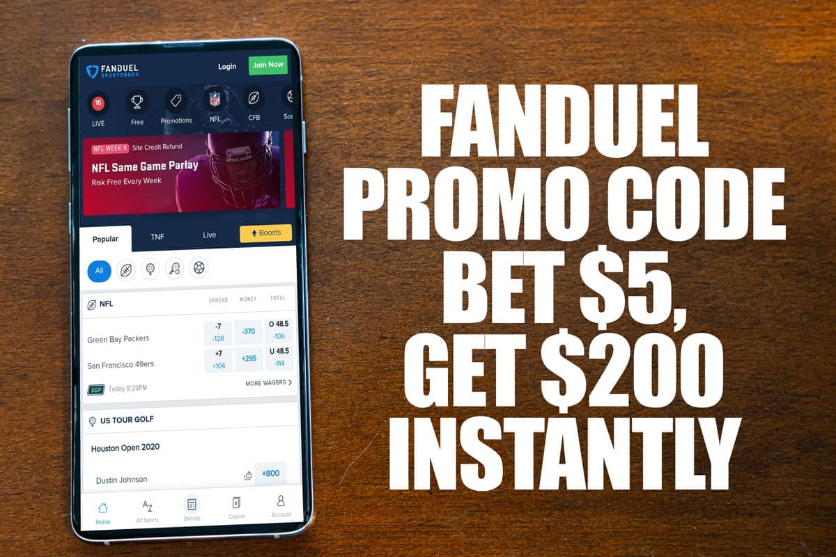 FanDuel Promo Code Qualifies New Users For NFL Sunday Ticket Discount &  $200 With First Wager