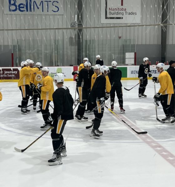 Pittsburgh Penguins practice, Winnipeg