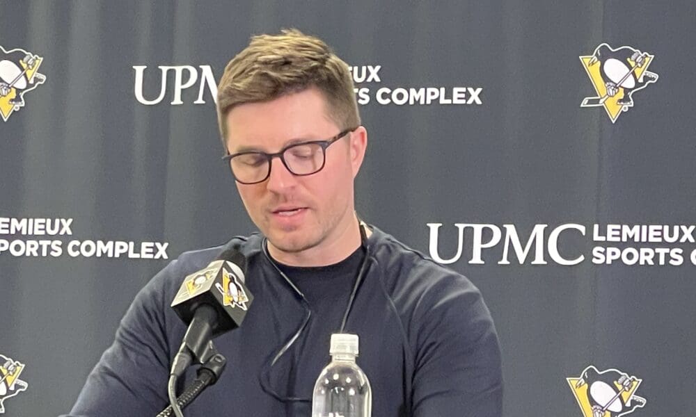 Pittsburgh Penguins general manager Kyle Dubas