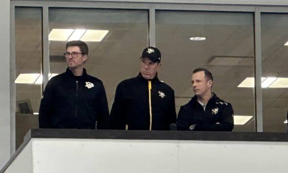 Kyle Dubas, Mike Sullivan, Jason Spezza, Pittsburgh Penguins 9/22/23