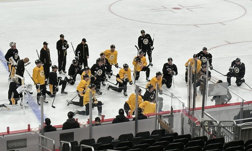 Pittsburgh Penguins, Penguins lines, practice