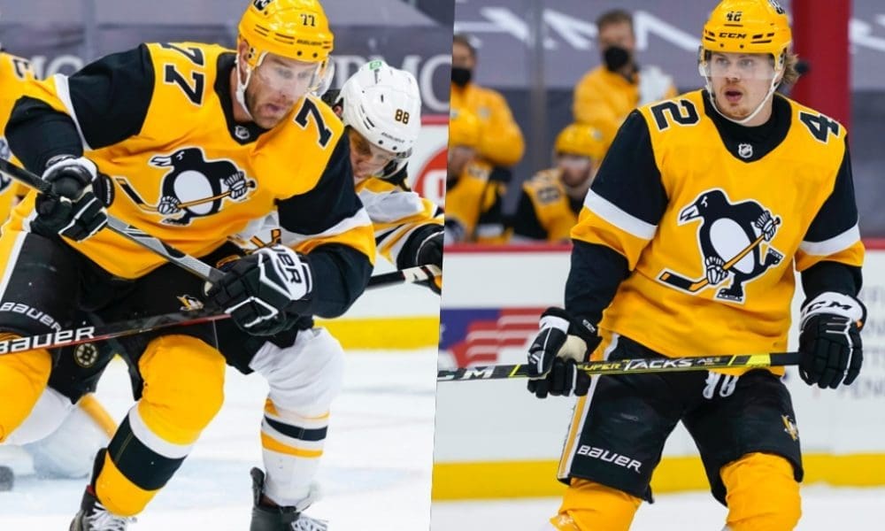 Pittsburgh Penguins Jeff Carter, Kasperi Kapanen