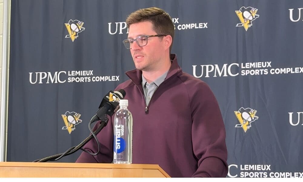 Kyle Dubas Mike Sullivan Presser, Pittsburgh Penguins