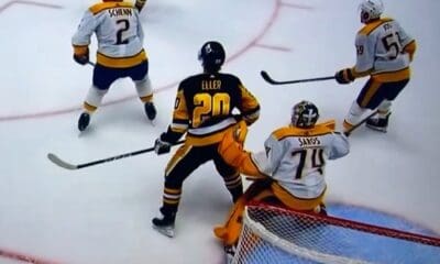 Pittsburgh Penguins Lars Eller, goalie interference