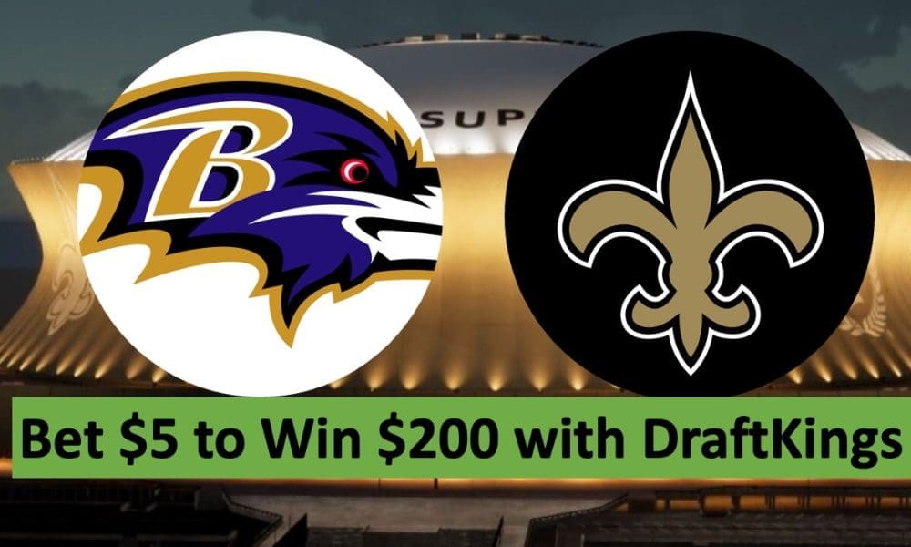 MNF Ravens Bets, DraftKings Promo