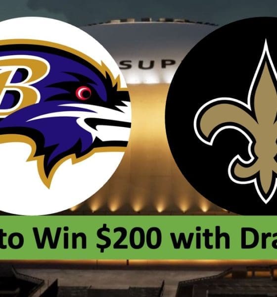MNF Ravens Bets, DraftKings Promo