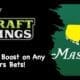 Masters bets, DraftKings Promo