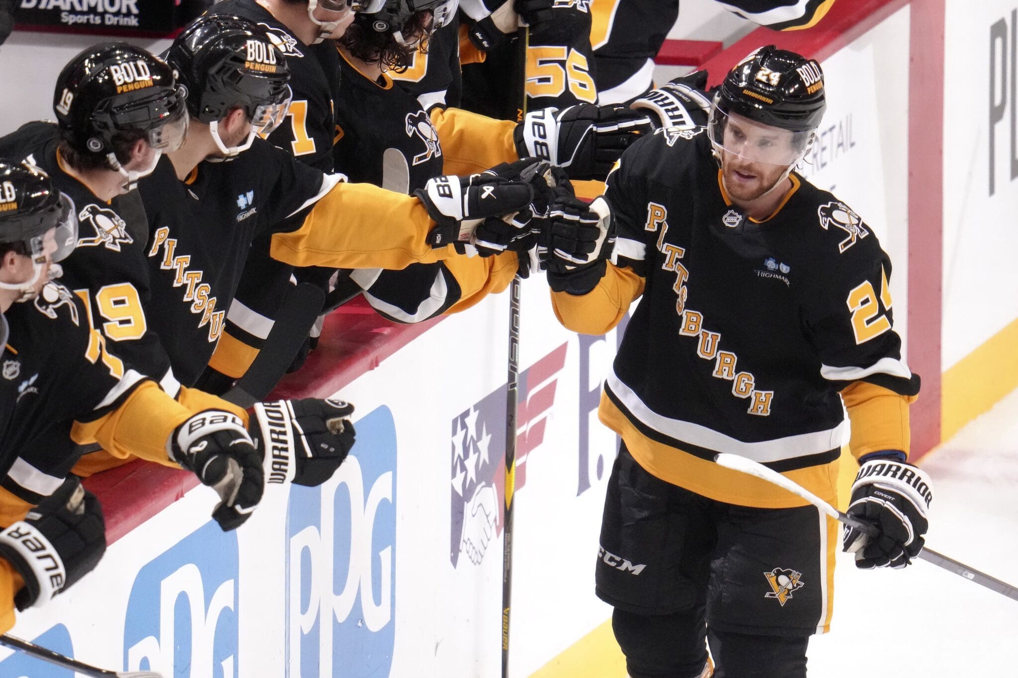 Pittsburgh Penguins free agents, Matt Grzelcyk goal 12/17/24