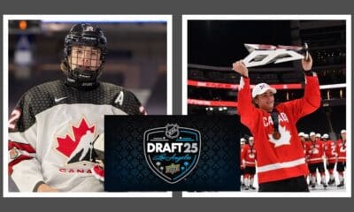 Potential Penguins Draft Picks, NHL Mock Drafts: Roger McQueen (Left), Jake O'Brien (Right)