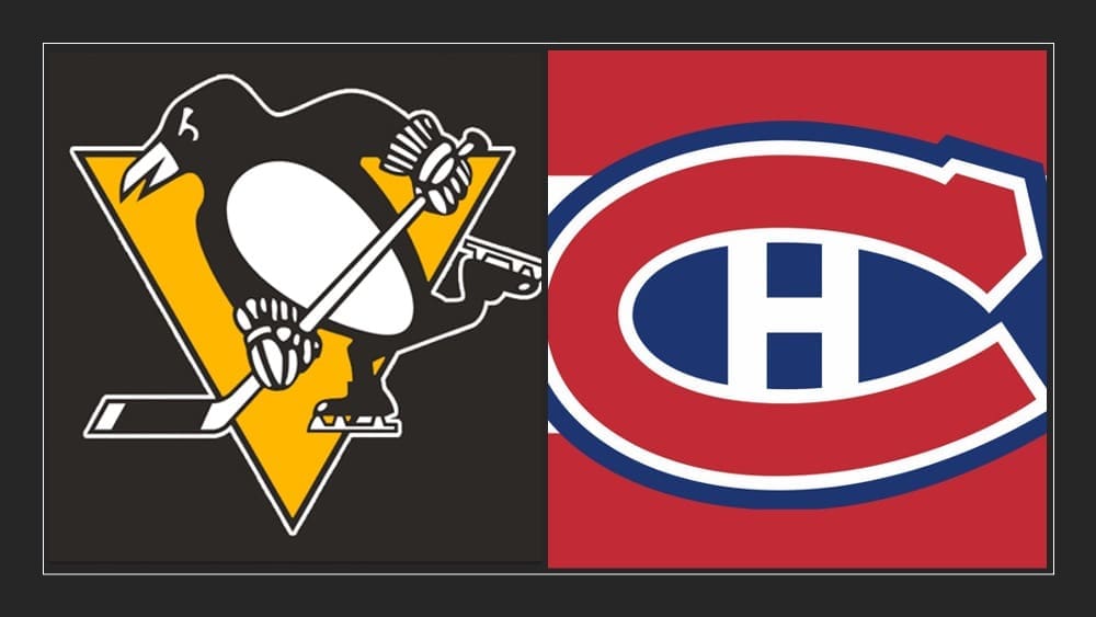 Pittsburgh Penguins game, Montreal Canadiens