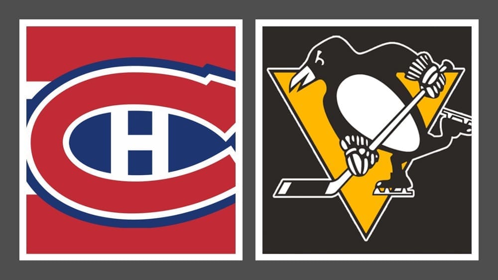 Pittsburgh Penguins game, Montreal Canadiens