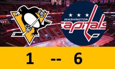 PIttsburgh Penguins game, Washington Capitals win