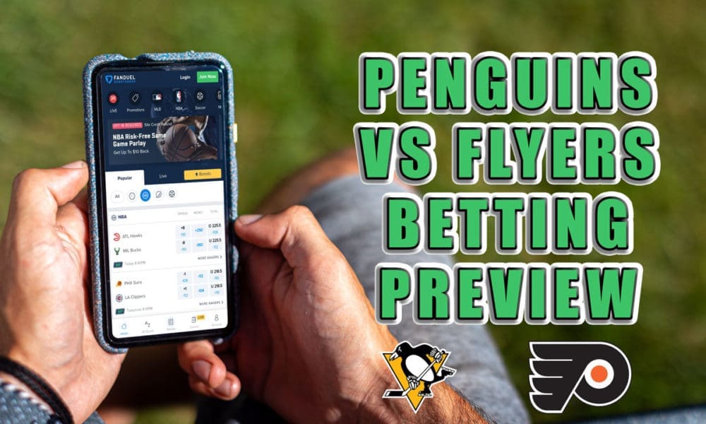 Penguins vs. Flyers betting