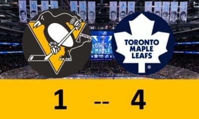 Pittsburgh Penguins game, Toronto Maple Leafs