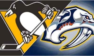 Pittsburgh Penguins Score vs. Nashville Predators