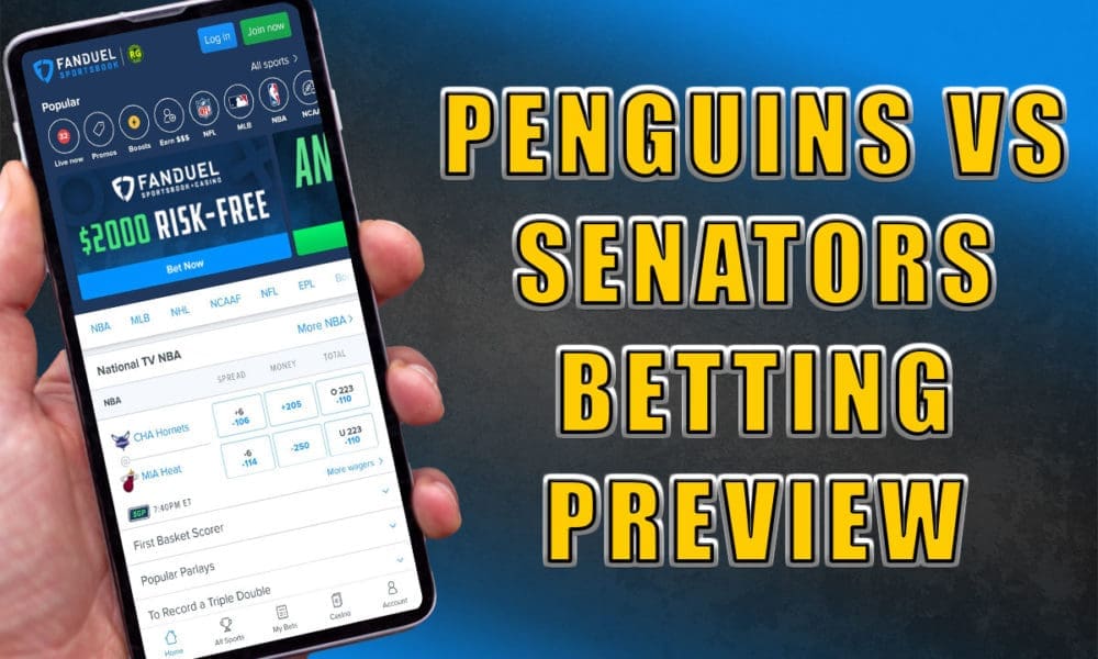 Penguins vs. Senators Betting