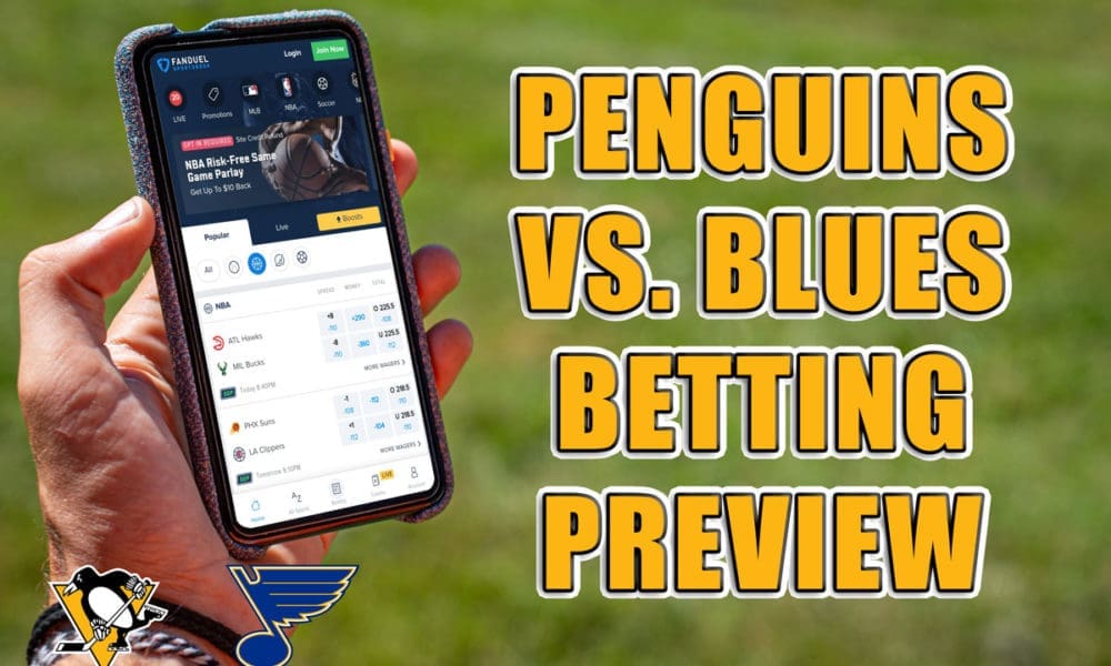 Penguins vs. Blues Betting