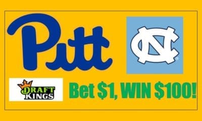 Pitt bets, college football betting, DraftKings