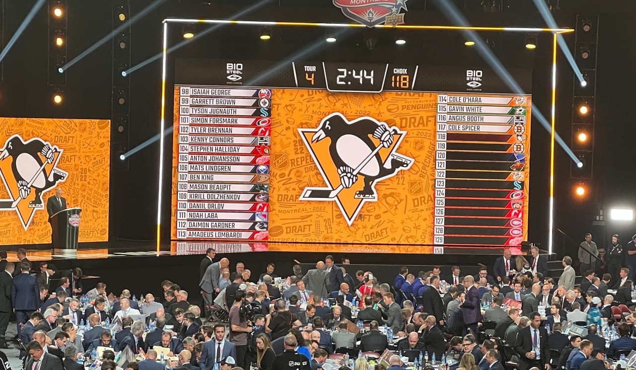 Pittsburgh Penguins 2022 NHL Draft