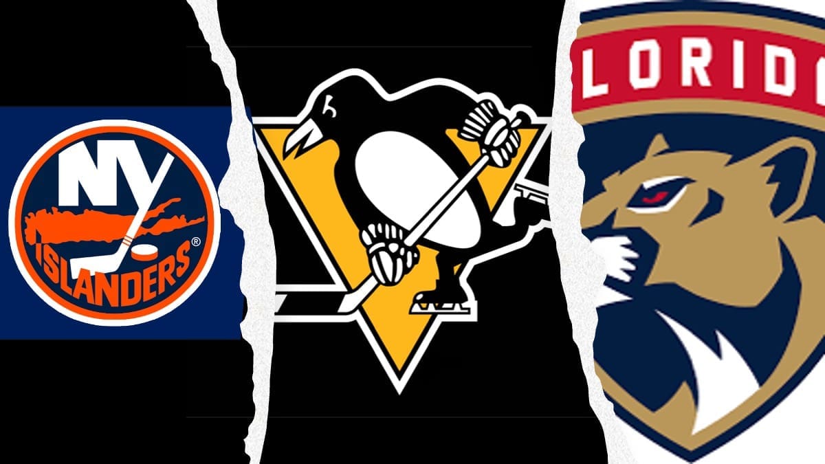 Pittsburgh Penguins, Florida Panthers, New York Islanders