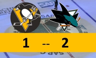 Pittsburgh Penguins Game 2-1 Loss San Jose Sharks
