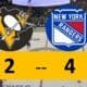 Pittsburgh Penguins Game, Lose 4-2 New York Rangers