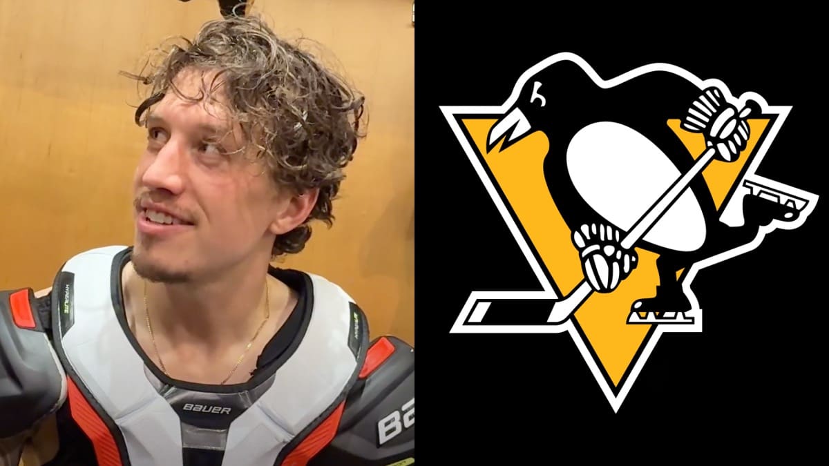 Pittsburgh Penguins Rickard Rakell Locker Room