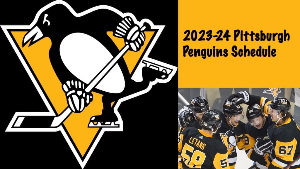 Pittsburgh Penguins 2023-24 Regular Season NHL Schedule - ESPN