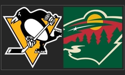 Pittsburgh Penguins game, Penguins lines vs. Minnesota Wild