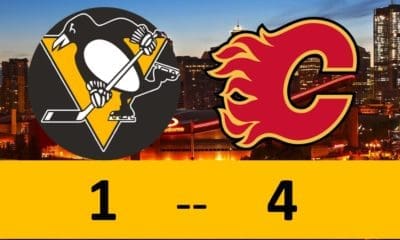 Pittsburgh Penguins game, Calgary Flames