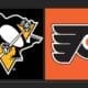 Pittsburgh Penguins game, Philadelphia Flyers
