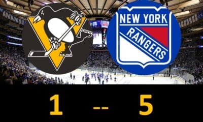 Pittsburgh Penguins lose New York Rangers 5-1