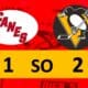 Pittsburgh Penguins win SO 2-1 Carolina Hurricanes