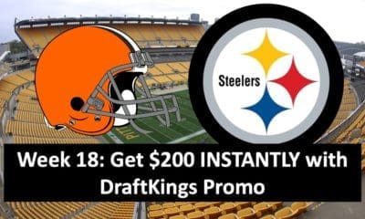 Steelers bets, DraftKings Promo