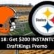 Steelers bets, DraftKings Promo