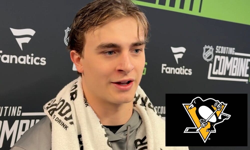 Porter Martone, NHL Draft Prospect. Pittsburgh Penguins