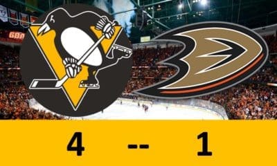 Pittsburgh Penguins game, Evgeni Malkin, Anaheim Ducks