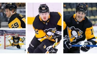 Pittsburgh Penguins, Kasperi Kapanen, Tristan Jarry, Jake Guentzel, Brian Boyle