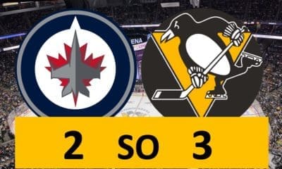 Pittsburgh Penguins game, Winnipeg Jets Shootout
