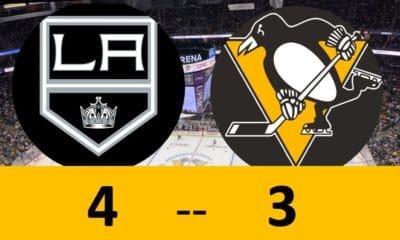 Pittsburgh Penguinsgame, lose to LA Kings