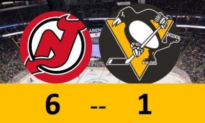 Pittsburgh Penguins loss to New Jersey Devils
