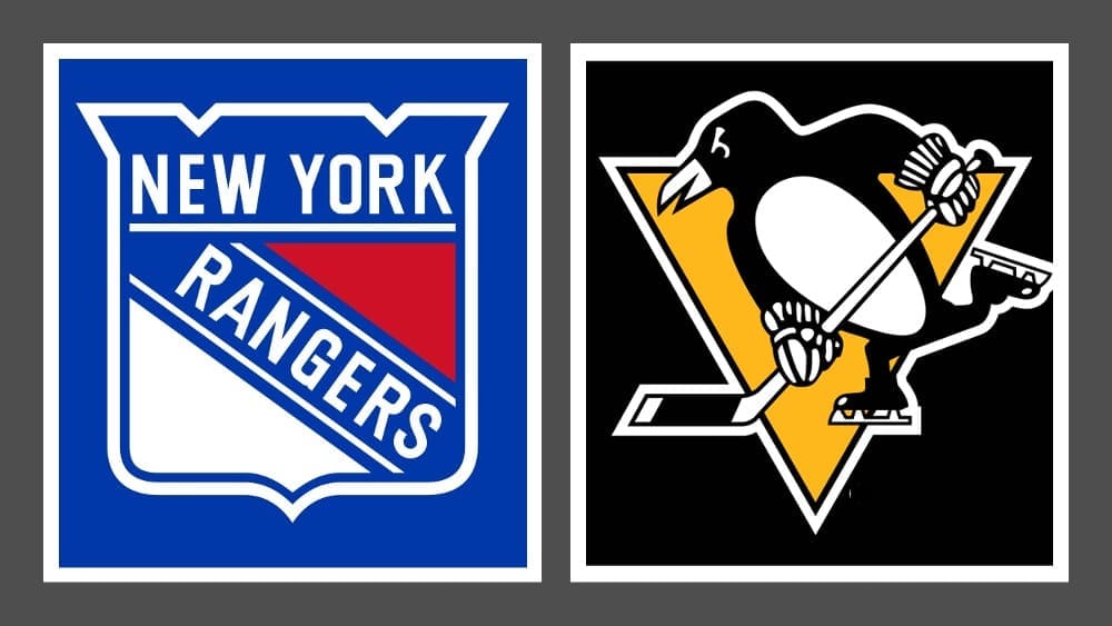 Pittsburgh Penguins, New York Rangers Game